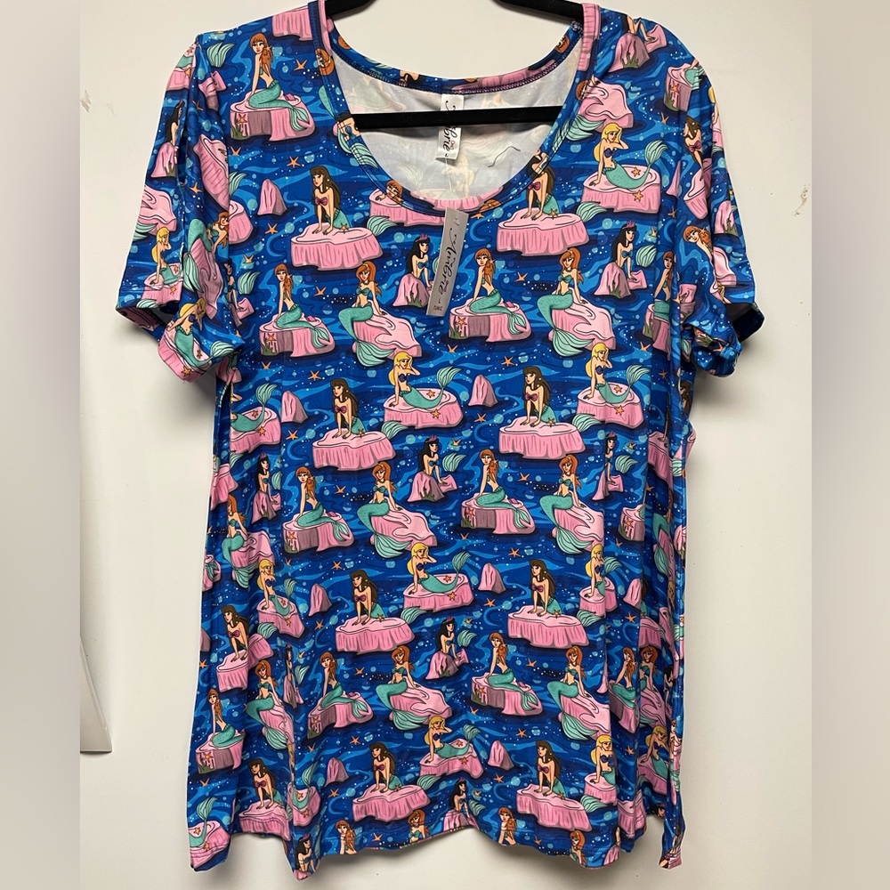 Ambrie Little Mermaid inspired tunic Disney